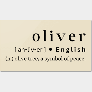 Oliver Posters and Art